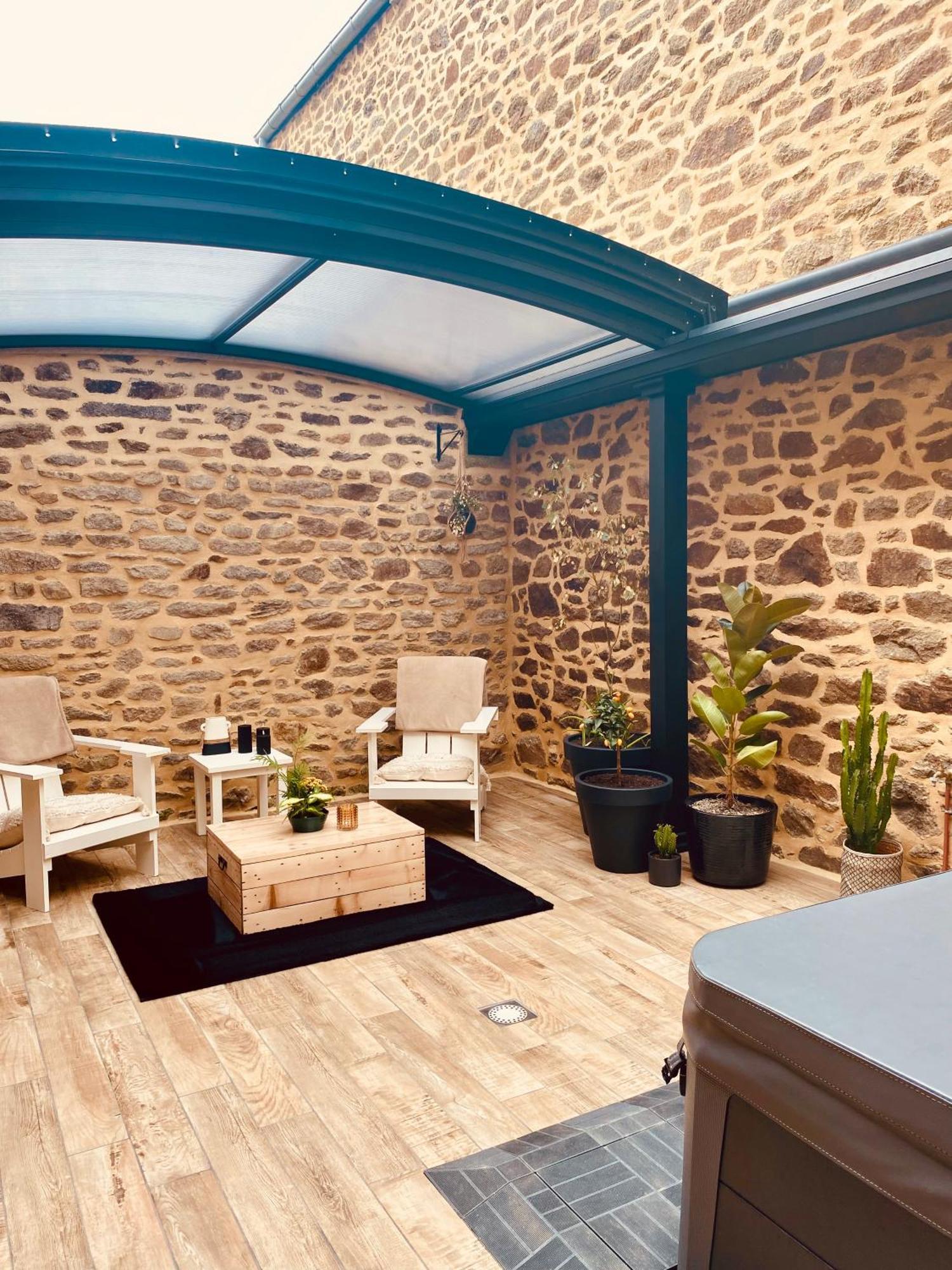 Villa Lily Spa, Chambre D'Hotes Avec Spa Privatif La Vicomté-sur-Rance Extérieur photo