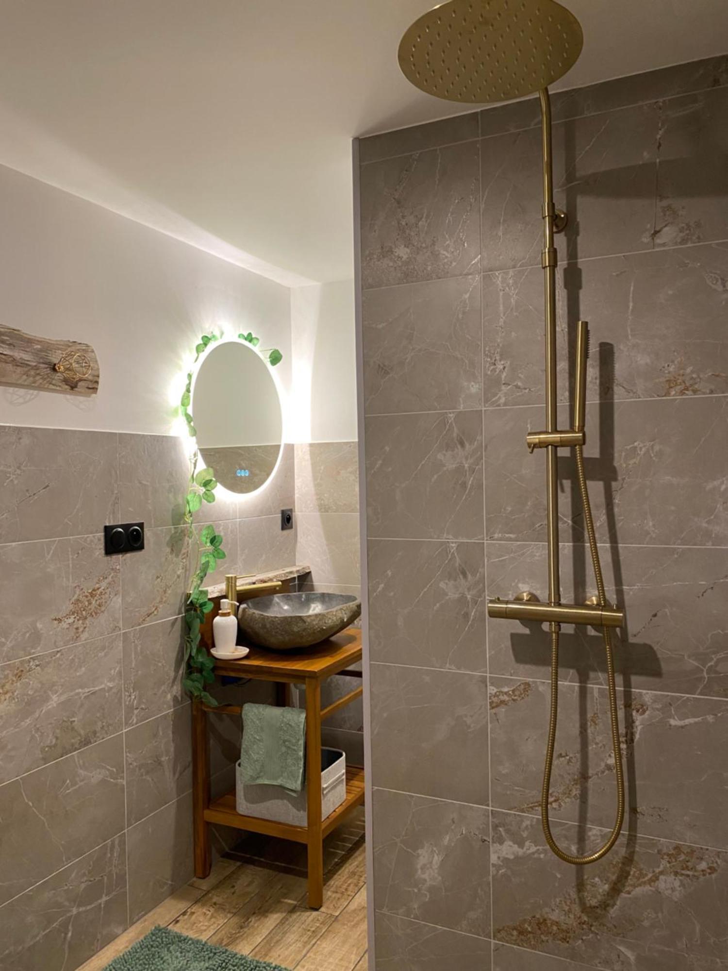 Villa Lily Spa, Chambre D'Hotes Avec Spa Privatif La Vicomté-sur-Rance Extérieur photo